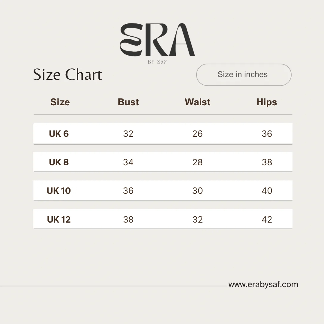 Era by Saf Size Guide